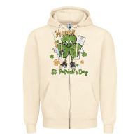 Sandshell happy st. patrick's day Zipper Hoodie - MaliasSmallBusiness