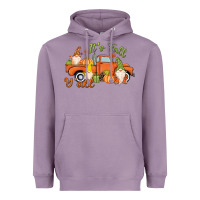 Lavender It's Fall Y'all Gnome Heavyweight Hoodie - MaliasSmallBusiness