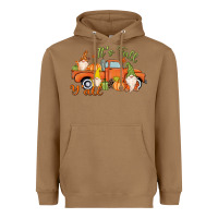 Toasted Coconut It's Fall Y'all Gnome Heavyweight Hoodie - MaliasSmallBusiness