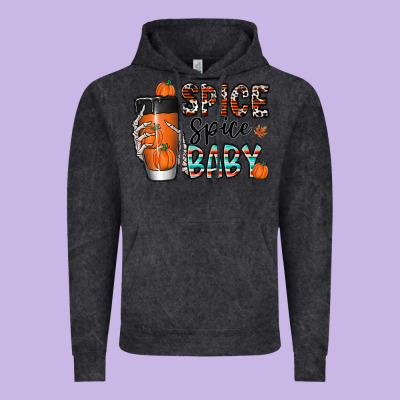 Spice Spice Baby Vintage Hoodie Designed By Cowhidedigitalart