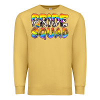 Antique Gold Western LGBTQ+ Pride Squad Premium Sweatshirt - BundleAndBundleShop