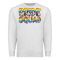 Oatmeal Heather Western LGBTQ+ Pride Squad Premium Sweatshirt - BundleAndBundleShop