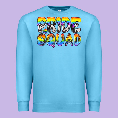 Western Lgbtq+ Pride Squad Premium Sweatshirt Designed By Bundleandbundleshop