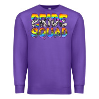 Purple Western LGBTQ+ Pride Squad Premium Sweatshirt - BundleAndBundleShop