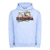 Pigment Grape Ice Meowica cat 4th of july Urban Hoodie - HowdyJamesFarm