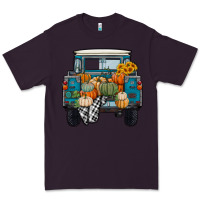 Plum Fall Pumpkin Farm Truck Premium Tee - RanaPortraitStore