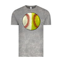 Cloud Rock half baseball softball Vintage Tee - JahusDesignShop