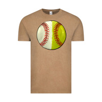 Vintage Coffee half baseball softball Vintage Tee - JahusDesignShop