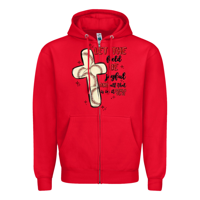 Baseball Zipper Hoodie by MaliasSmallBusiness | Teevron