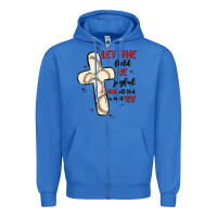 True Royal baseball Zipper Hoodie - MaliasSmallBusiness