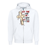 White baseball Zipper Hoodie - MaliasSmallBusiness
