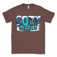 Chestnut cozy season with snowman ado Classic Tee - AdoDesignShop