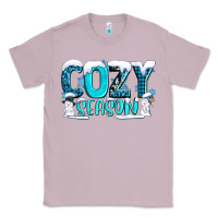 Lilac cozy season with snowman ado Classic Tee - AdoDesignShop