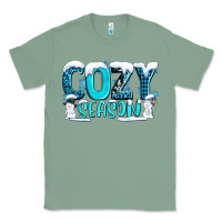 Sage cozy season with snowman ado Classic Tee - AdoDesignShop