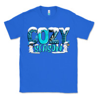 True Royal cozy season with snowman ado Classic Tee - AdoDesignShop