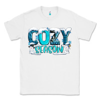 White cozy season with snowman ado Classic Tee - AdoDesignShop