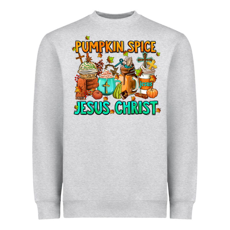 Pumpkin Spıce Jesus Christ Coffee Cups Heavyweight Sweatshirt by AdoDesignShop | Teevron