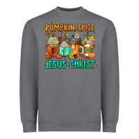 Storm pumpkin spıce jesus christ coffee cups Heavyweight Sweatshirt - AdoDesignShop