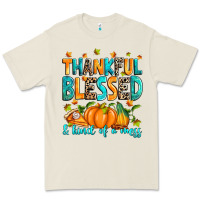 Bone Thankful blessed and kind of a mess Premium Tee - RanaPortraitStore