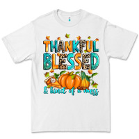 White Thankful blessed and kind of a mess Premium Tee - RanaPortraitStore