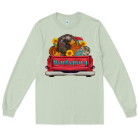Matcha thanksgiving truck turkey pumpkin Long Sleeve Tee - AdoDesignShop