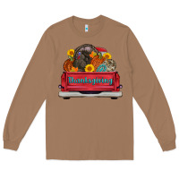 Toasted Coconut thanksgiving truck turkey pumpkin Long Sleeve Tee - AdoDesignShop