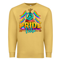 Antique Gold LGBTQ+ Pride Tribe Premium Sweatshirt - BundleAndBundleShop