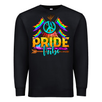 Black LGBTQ+ Pride Tribe Premium Sweatshirt - BundleAndBundleShop