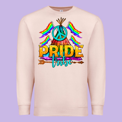 Lgbtq+ Pride Tribe Premium Sweatshirt Designed By Bundleandbundleshop