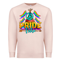 Pale Pink LGBTQ+ Pride Tribe Premium Sweatshirt - BundleAndBundleShop