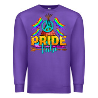 Purple LGBTQ+ Pride Tribe Premium Sweatshirt - BundleAndBundleShop