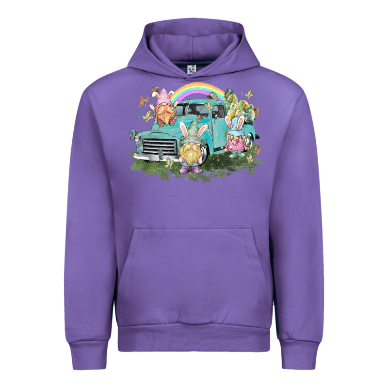 Easter Gnomies With Truck Easter Day Urban Hoodie by HowdyJamesFarm | Teevron