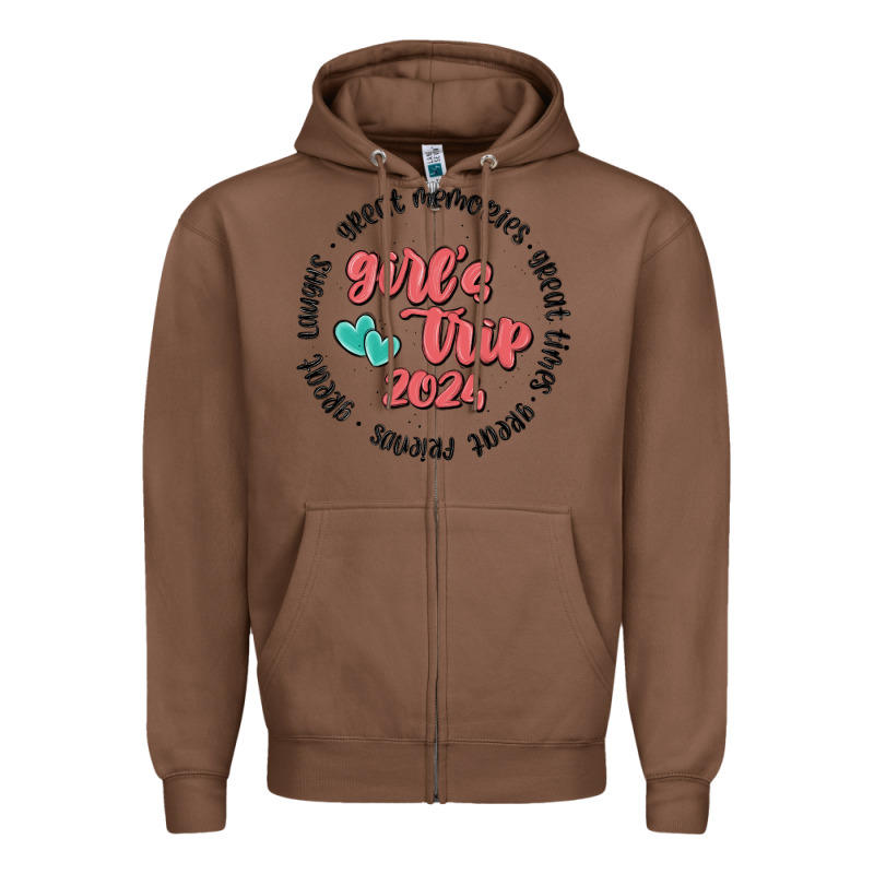Girls Trip Zipper Hoodie by MaliasSmallBusiness | Teevron