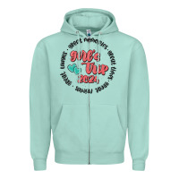 Seafoam girls trip Zipper Hoodie - MaliasSmallBusiness