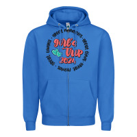 True Royal girls trip Zipper Hoodie - MaliasSmallBusiness