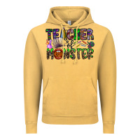 Vintage Mustard teacher of monster Vintage Hoodie - CowhideDigitalArt