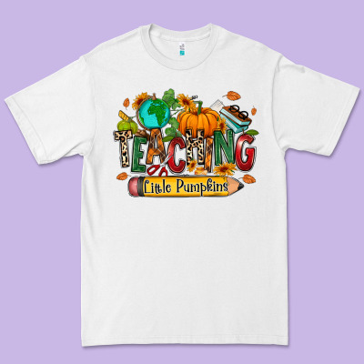 Premium Tee Teaching little pumpkins