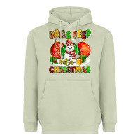 Matcha Balls Deep Into Christmas Heavyweight Hoodie - MaliasSmallBusiness
