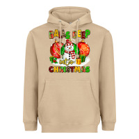 Mushroom Balls Deep Into Christmas Heavyweight Hoodie - MaliasSmallBusiness
