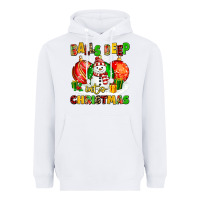 White Balls Deep Into Christmas Heavyweight Hoodie - MaliasSmallBusiness