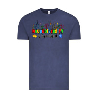 Vintage Denim neurodiversity is beautiful Vintage Tee - JahusDesignShop