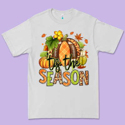 Premium Tee Tis' the season Fall American Football