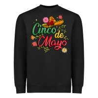 Black cinco de mayo Heavyweight Sweatshirt - JahusDesignShop