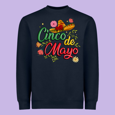 Cinco De Mayo Heavyweight Sweatshirt Designed By Jahusdesignshop