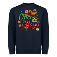 Navy cinco de mayo Heavyweight Sweatshirt - JahusDesignShop