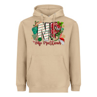 Mushroom NP Nurse Practitioner Christmas Heavyweight Hoodie - MaliasSmallBusiness