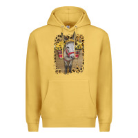 Antique Gold Donkey With Sunflowers Premium Hoodie - Bettercallsaul