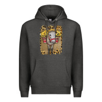 Charcoal Heather Donkey With Sunflowers Premium Hoodie - Bettercallsaul