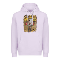 Lilac Donkey With Sunflowers Premium Hoodie - Bettercallsaul