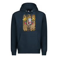Navy Donkey With Sunflowers Premium Hoodie - Bettercallsaul